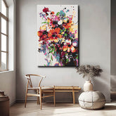 Painting by Numbers Flowers Abstract II